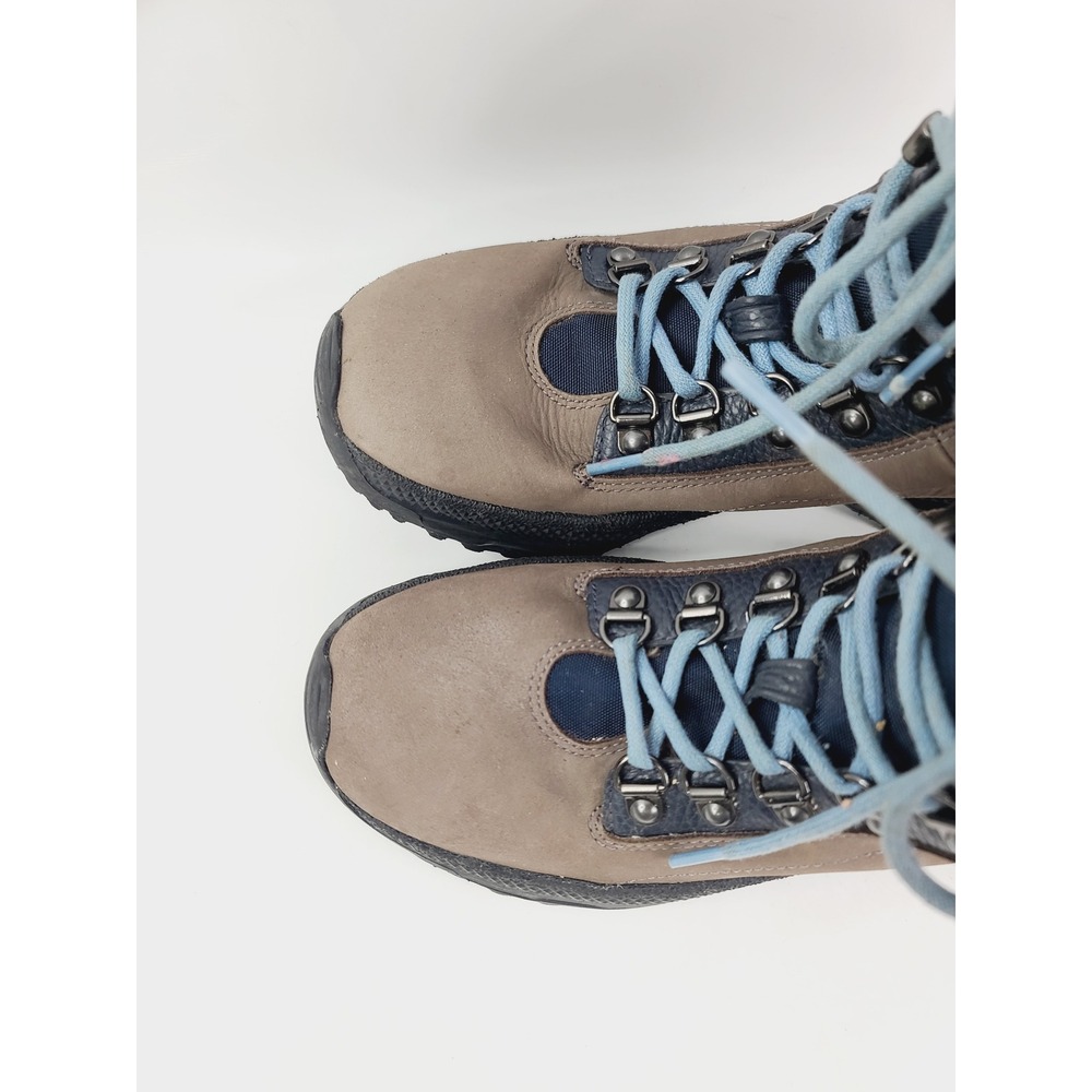 Coach, Lace-Up High Top Leather/Textile Outdoor Hiking Boots Women Size 7.5 - Picture 2 of 7